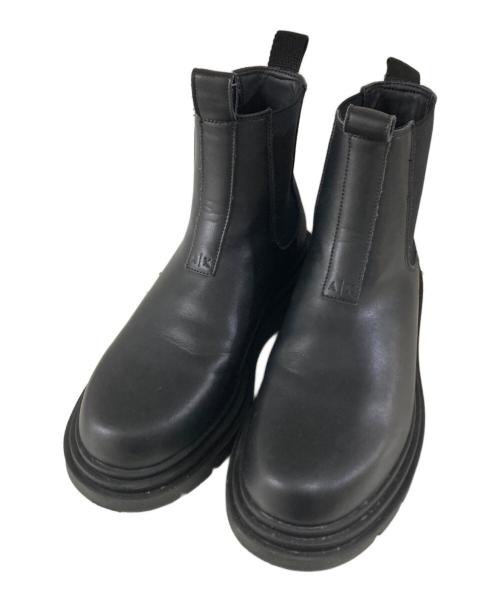 ARMANI EXCHANGE（アルマーニ エクスチェンジ）ARMANI EXCHANGE (アルマーニ エクスチェンジ) プラットフォームチェルシーブーツ ブラック サイズ:26cmの古着・服飾アイテム