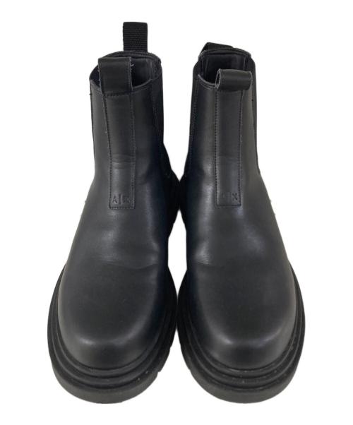ARMANI EXCHANGE（アルマーニ エクスチェンジ）ARMANI EXCHANGE (アルマーニ エクスチェンジ) プラットフォームチェルシーブーツ ブラック サイズ:26cmの古着・服飾アイテム