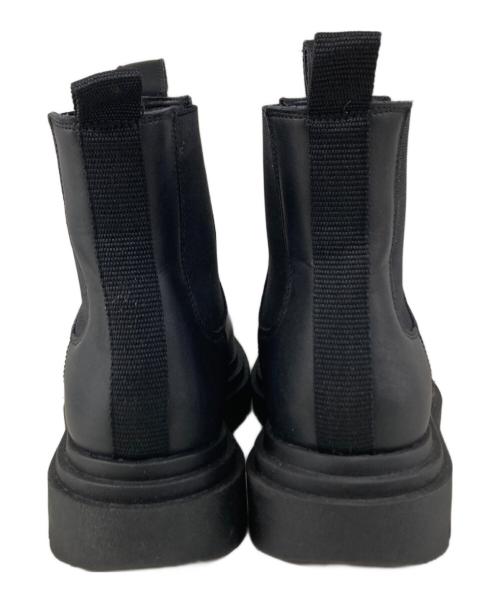 ARMANI EXCHANGE（アルマーニ エクスチェンジ）ARMANI EXCHANGE (アルマーニ エクスチェンジ) プラットフォームチェルシーブーツ ブラック サイズ:26cmの古着・服飾アイテム