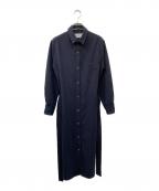 SOEJUソージュ）の古着「ソフトオックスシャツワンピース」｜ネイビー