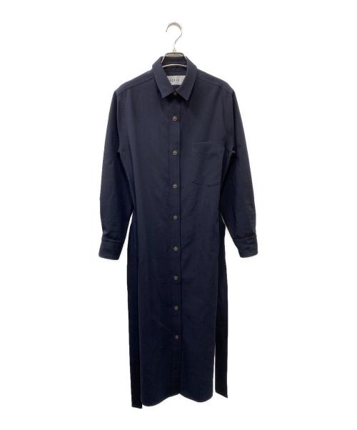 SOEJU（ソージュ）SOEJU (ソージュ) ソフトオックスシャツワンピース ネイビー サイズ:SIZE Mの古着・服飾アイテム