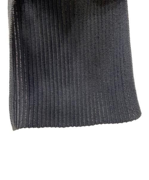 RICK OWENS（リックオウエンス）RICK OWENS (リックオウエンス) Cape Sleeve Knit オープンショルダーニット ブラック サイズ:Mの古着・服飾アイテム