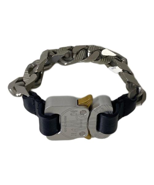MONCLER（モンクレール）MONCLER (モンクレール) 1017 ALYX 9SM (アリクス) コラボ ブレスレット BRACELET シルバー サイズ:OneSizeの古着・服飾アイテム