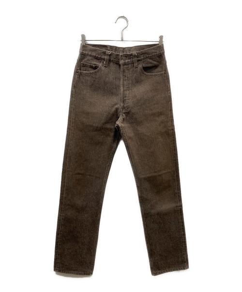 LEVI'S（リーバイス）LEVI'S (リーバイス) 90S 先染めブラウン 501 デニムパンツ ブラウン サイズ:30の古着・服飾アイテム