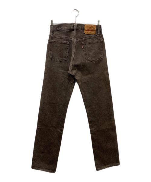 LEVI'S（リーバイス）LEVI'S (リーバイス) 90S 先染めブラウン 501 デニムパンツ ブラウン サイズ:30の古着・服飾アイテム
