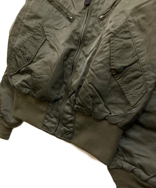 ALPHA（アルファ）ALPHA (アルファ) MA-1 フライトジャケット オリーブ サイズ:Mの古着・服飾アイテム