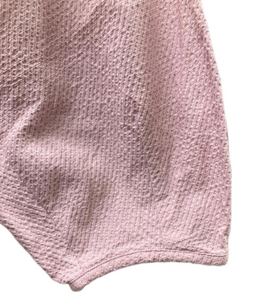 6(ROKU) BEAUTY&YOUTH（ロク ビューティーアンドユース）6(ROKU) BEAUTY&YOUTH (ロク ビューティーアンドユース) VOLUME SLEEVE DRESS ピンク サイズ:SIZE 36の古着・服飾アイテム
