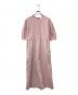 6(ROKU) BEAUTY&YOUTH（ロク ビューティーアンドユース）の古着「VOLUME SLEEVE DRESS」｜ピンク