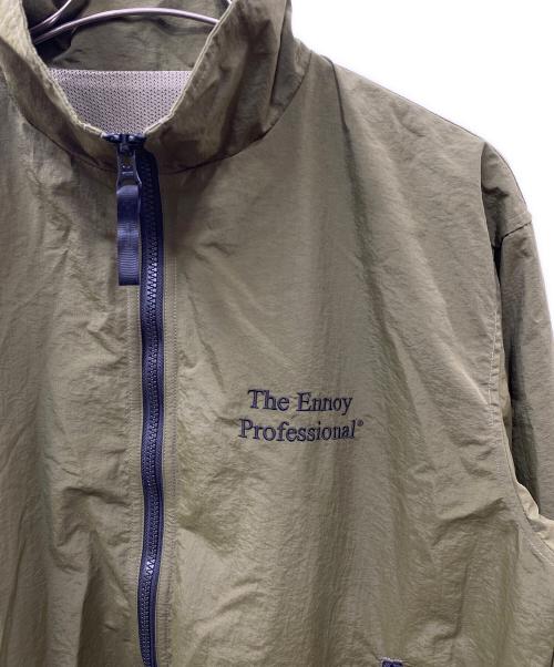 ENNOY（エンノイ）ENNOY (エンノイ) スタイリスト私物 (スタイリストシブツ) 21SS Nylon Track Jacket オリーブ サイズ:Mの古着・服飾アイテム