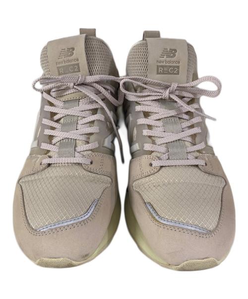 NEW BALANCE（ニューバランス）NEW BALANCE (ニューバランス) AURALEE (オーラリー) コラボスニーカー ベージュ サイズ:SIZE 25.5cmの古着・服飾アイテム