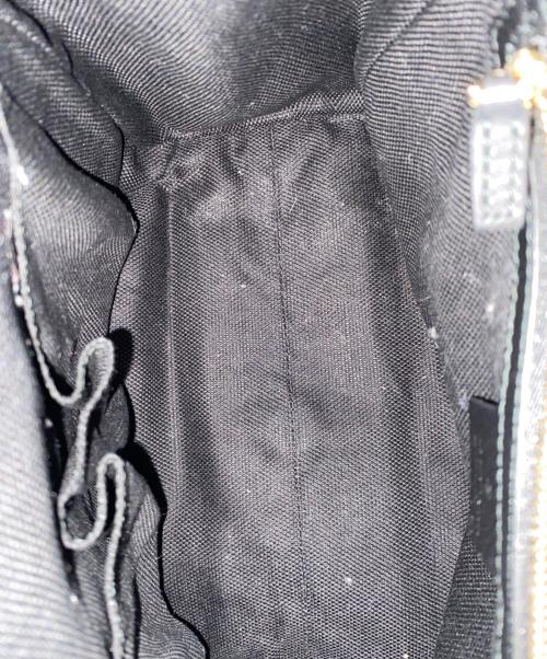 GUCCI（グッチ）GUCCI (グッチ) ソーホー 2WAYパテントレザーショルダーバッグ ブラック サイズ:OneSizeの古着・服飾アイテム