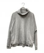Graphpaper×LOOPWHEELERグラフペーパー×ループウィラー）の古着「ハイネック スタンドネック トレーナー」｜グレー