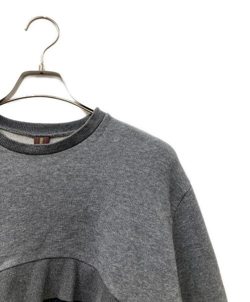 MIHARA YASUHIRO（ミハラヤスヒロ）MIHARA YASUHIRO (ミハラヤスヒロ) フリンジスウェット グレー サイズ:SIZE 36の古着・服飾アイテム