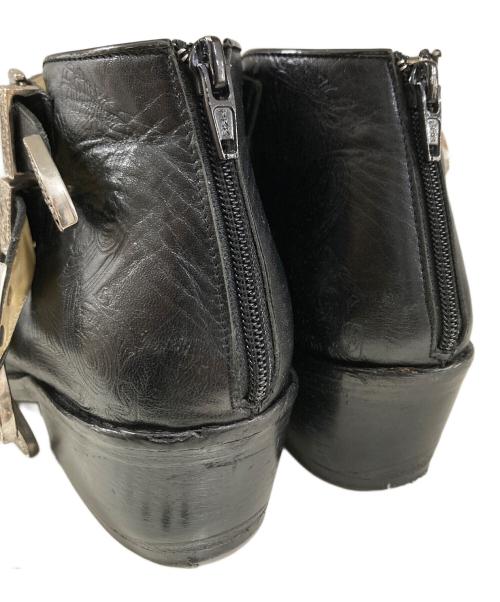 TOGA PULLA（トーガ プルラ）TOGA PULLA (トーガ プルラ) metal buckle shoes ブラック サイズ:SIZE 37の古着・服飾アイテム