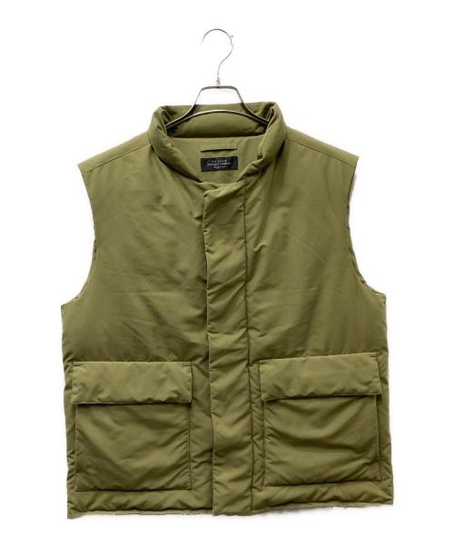 UNUSED（アンユーズド）UNUSED (アンユーズド) ダウンベスト オリーブ サイズ:SIZE 3の古着・服飾アイテム