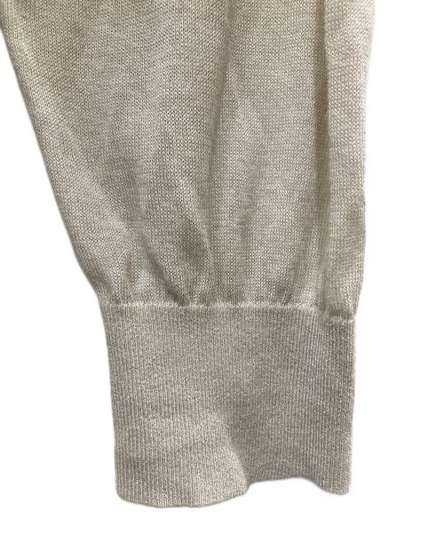 Spick and Span（スピック＆スパン）Spick and Span (スピックアンドスパン) 2way ウォッシャブル シアーカーディガン ベージュ サイズ:SIZE Freeの古着・服飾アイテム