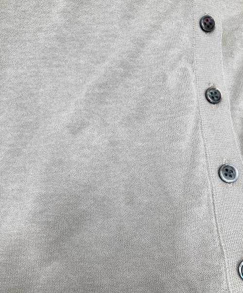 Spick and Span（スピック＆スパン）Spick and Span (スピックアンドスパン) 2way ウォッシャブル シアーカーディガン ベージュ サイズ:SIZE Freeの古着・服飾アイテム