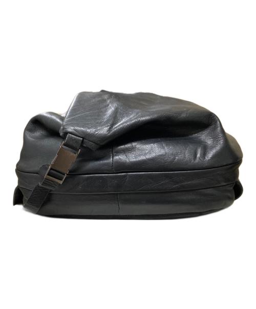 Cote&Ciel（コートエシエル）Cote&Ciel (コートエシエル) ISAR M ALIAS COWHIDE LEATHER レザーバッグパック ブラックの古着・服飾アイテム