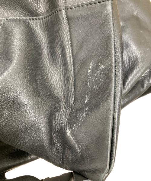 Cote&Ciel（コートエシエル）Cote&Ciel (コートエシエル) ISAR M ALIAS COWHIDE LEATHER レザーバッグパック ブラックの古着・服飾アイテム