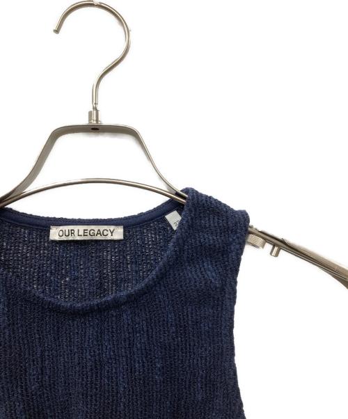 OUR LEGACY（アワーレガシー）OUR LEGACY (アワーレガシー) WAVE TANK ネイビー サイズ:SIZE 32の古着・服飾アイテム