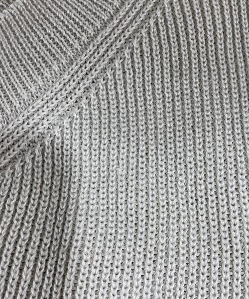 WELLDER（ウェルダー）WELLDER (ウェルダー) チルデンニットベスト グレー サイズ:4の古着・服飾アイテム