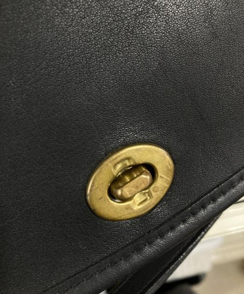 COACH（コーチ）COACH (コーチ) Dinky フラップショルダーバッグ ブラック サイズ:OneSizeの古着・服飾アイテム