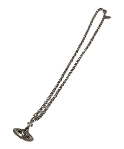Vivienne Westwood（ヴィヴィアンウエストウッド）Vivienne Westwood (ヴィヴィアンウエストウッド) オーブペンダントネックレス シルバーの古着・服飾アイテム