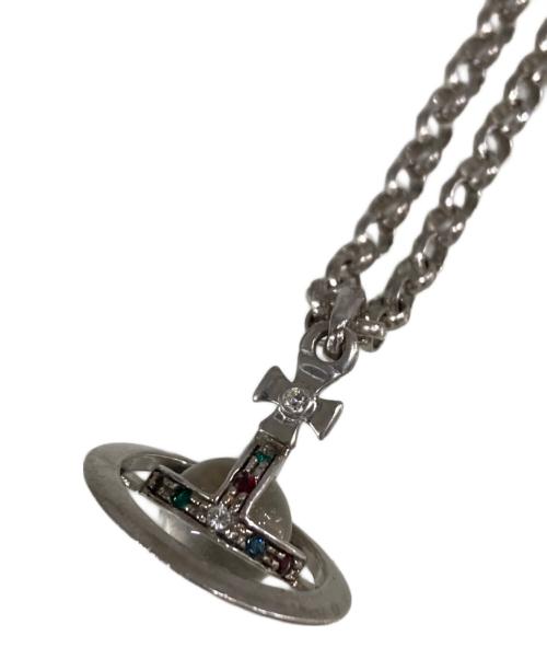 Vivienne Westwood（ヴィヴィアンウエストウッド）Vivienne Westwood (ヴィヴィアンウエストウッド) オーブペンダントネックレス シルバーの古着・服飾アイテム