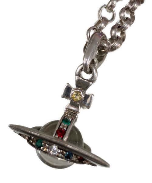 Vivienne Westwood（ヴィヴィアンウエストウッド）Vivienne Westwood (ヴィヴィアンウエストウッド) オーブペンダントネックレス シルバーの古着・服飾アイテム