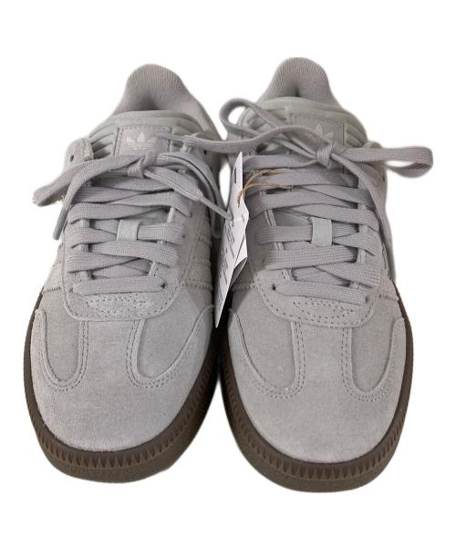 adidas（アディダス）adidas (アディダス) Snidel (スナイデル) Samba XLG ローカットスニーカー グレー×ブラウン サイズ:SIZE 24.5cmの古着・服飾アイテム