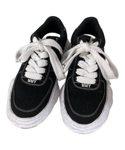 Maison MIHARA YASUHIRO（メゾン ミハラ ヤスヒロ）Maison MIHARA YASUHIRO (メゾン ミハラ ヤスヒロ) WAYNE OG Sole Canvas Low-top Sneaker ローカットスニーカー ブラック サイズ:42の古着・服飾アイテム