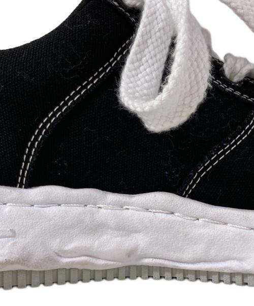 Maison MIHARA YASUHIRO（メゾン ミハラ ヤスヒロ）Maison MIHARA YASUHIRO (メゾン ミハラ ヤスヒロ) WAYNE OG Sole Canvas Low-top Sneaker ローカットスニーカー ブラック サイズ:42の古着・服飾アイテム