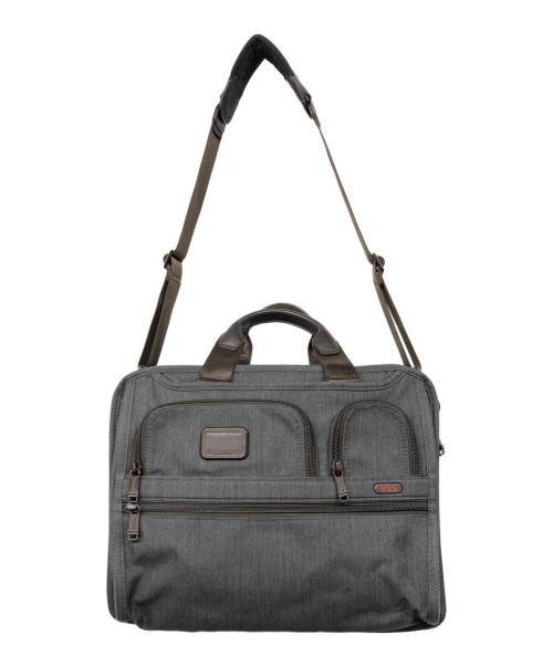 TUMI（トゥミ）TUMI (トゥミ) アルファ3 エクスパンダブル・オーガナイザー・ラップトップ・ブリーフ ケース グレーの古着・服飾アイテム