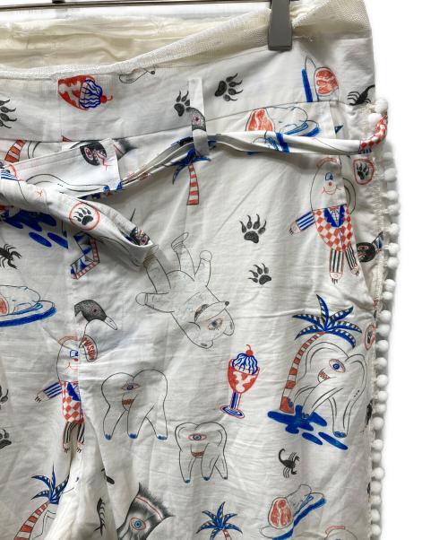 Midorikawa（ミドリカワ）Midorikawa (ミドリカワ) OUT OF MUSEUMグラフィックパンツ トリコロールカラー サイズ:Freeの古着・服飾アイテム