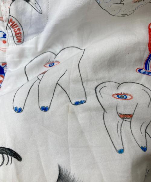 Midorikawa（ミドリカワ）Midorikawa (ミドリカワ) OUT OF MUSEUMグラフィックパンツ トリコロールカラー サイズ:Freeの古着・服飾アイテム