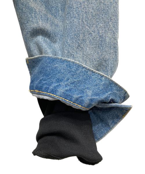 JUNYA WATANABE COMME des GARCONS（(ジュンヤワタナベ コムデギャルソン）JUNYA WATANABE COMME des GARCONS ((ジュンヤワタナベ コムデギャルソン) LEVI'S (リーバイス) DENIM JACKET ブルー×ブラック サイズ:SIZE Lの古着・服飾アイテム