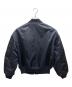 FUMITO GANRYU (フミトガンリュウ) MA-1ジャケット ネイビー サイズ:3：27000円