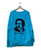 NEXUSVIIネクサスセブン）の古着「SCHRODER シュナイダーベートーベンスウェット」｜ブルー×ブラック