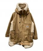sacai×CarHarttサカイ×カーハート）の古着「Canvas Parka Siberian」｜ベージュ