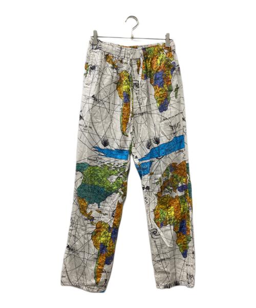 SAINT MICHAEL（セントマイケル）SAINT MICHAEL (セントマイケル) DW PAJAMA PNT/WORLD MAP マルチカラー サイズ:Mの古着・服飾アイテム