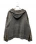 SAINT MICHAEL (セントマイケル) 24AW HOODIE/DBL FACE ダメージパーカー グレー サイズ:SIZE XL：50000円