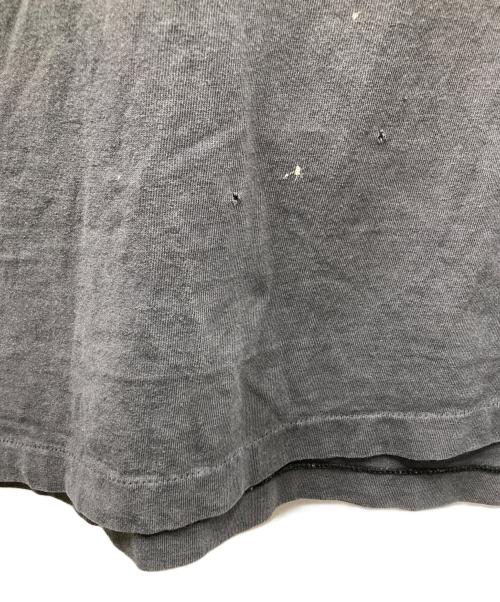 SAINT MICHAEL（セントマイケル）SAINT MICHAEL (セントマイケル) FEAR OF GOD (フィア・オブ・ゴッド) FG LS TEE/SNT OF GOD グレー×ホワイト サイズ:OSの古着・服飾アイテム