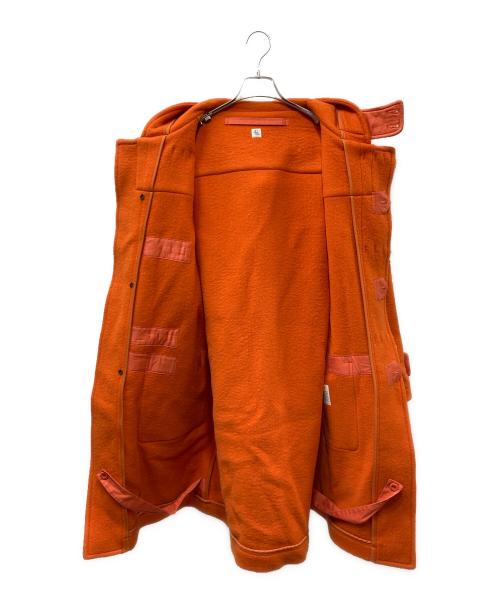 KAPTAIN SUNSHINE（キャプテンサンシャイン）KAPTAIN SUNSHINE (キャプテンサンシャイン) カシミヤ混ダッフルコート オレンジ サイズ:38の古着・服飾アイテム