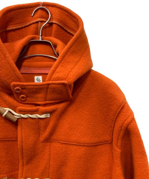 KAPTAIN SUNSHINE（キャプテンサンシャイン）KAPTAIN SUNSHINE (キャプテンサンシャイン) カシミヤ混ダッフルコート オレンジ サイズ:38の古着・服飾アイテム