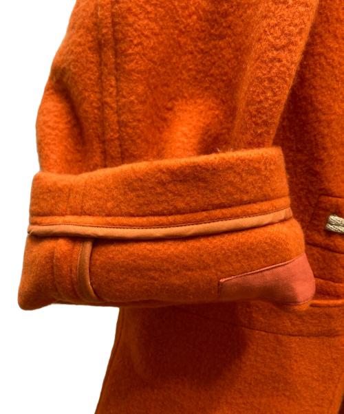 KAPTAIN SUNSHINE（キャプテンサンシャイン）KAPTAIN SUNSHINE (キャプテンサンシャイン) カシミヤ混ダッフルコート オレンジ サイズ:38の古着・服飾アイテム