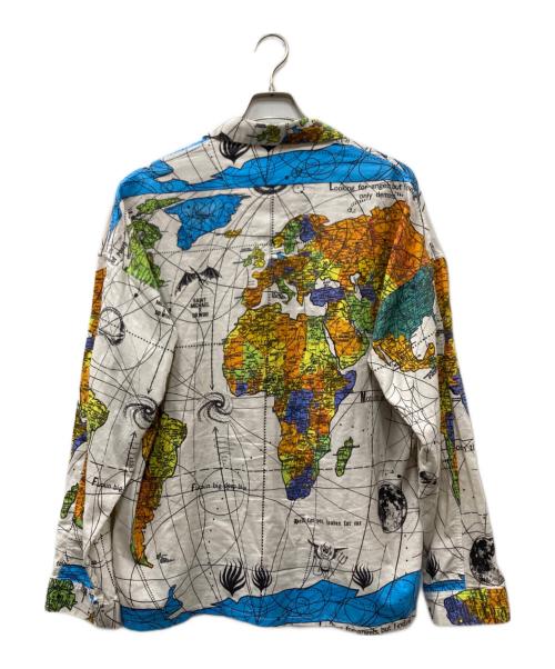 SAINT MICHAEL（セントマイケル）SAINT MICHAEL (セントマイケル) DW PAJAMA SH WORLD MAP マルチカラー サイズ:Mの古着・服飾アイテム