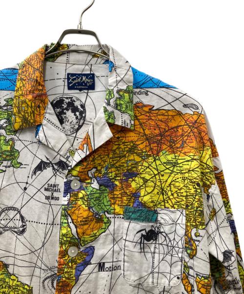 SAINT MICHAEL（セントマイケル）SAINT MICHAEL (セントマイケル) DW PAJAMA SH WORLD MAP マルチカラー サイズ:Mの古着・服飾アイテム