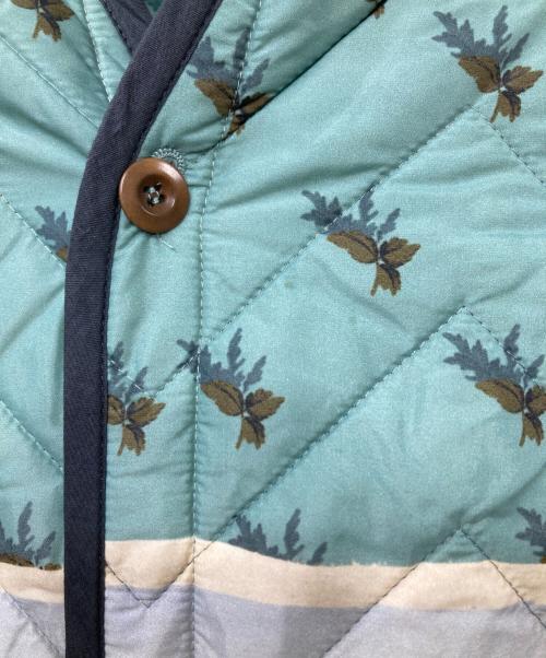 OAMC（オーエーエムシー）OAMC (オーエーエムシー) Floral Printed ISM Quilted Duster Coat グリーン サイズ:Mの古着・服飾アイテム