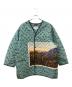 OAMC（オーエーエムシー）の古着「Floral Printed ISM Quilted Duster Coat」｜グリーン