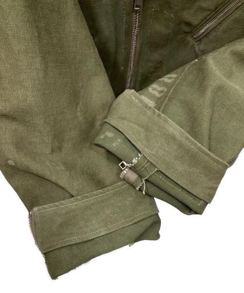 READYMADE（レディメイド）READYMADE (レディメイド) MOTOR CYCLE JACKET オリーブ サイズ:2の古着・服飾アイテム